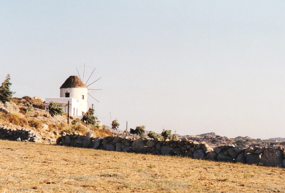 Scenic countryside on Naxos.