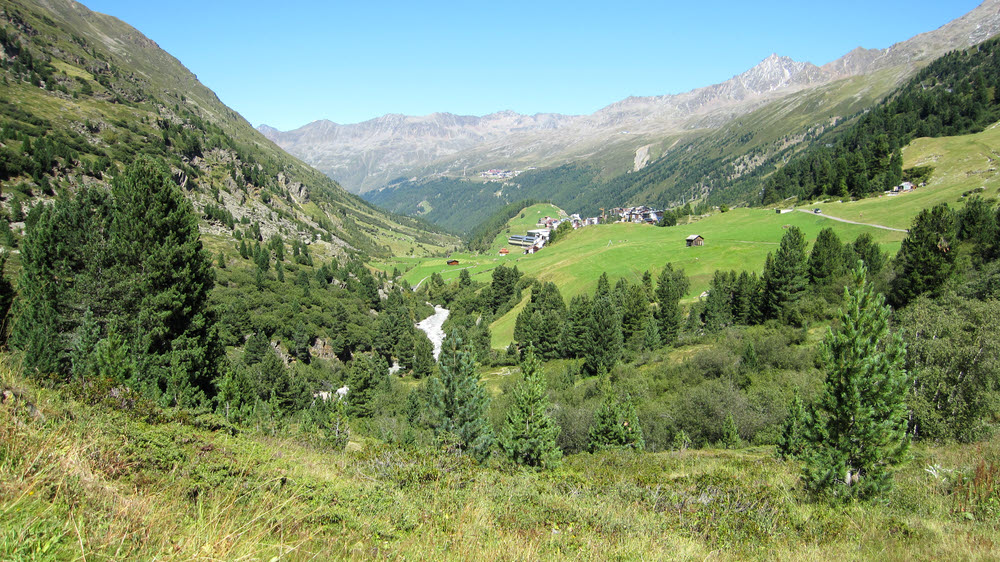 The valley above Obergurgl