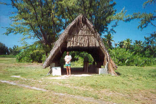 The Arrivals hall at Bird Island airstrip (30k)