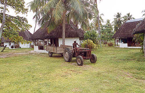 Luggage transfer equipment at Bird Island (38k)