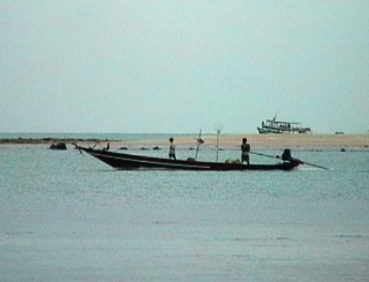 LongTail Boat at Choeng Mon Beach.