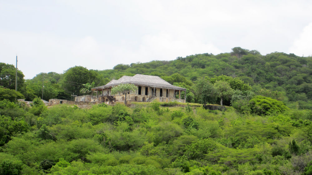 An old house above Nelson's Dockyard.