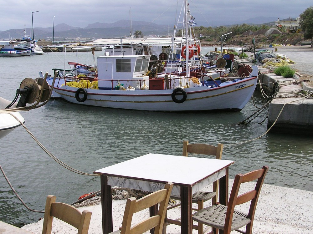 Pretty Georgiopolis harbour between Chania and Rethymnon.