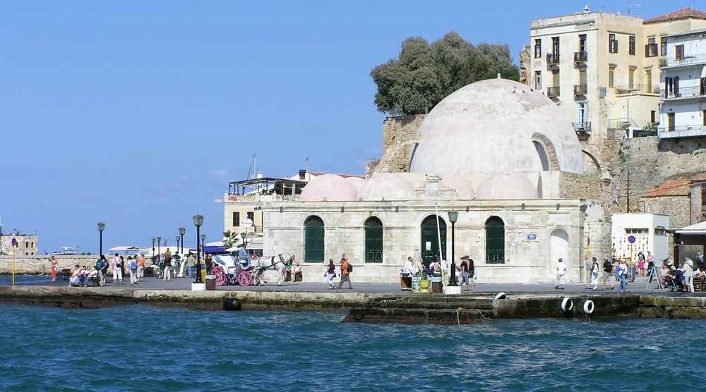 Chania's old Djamassi Mosque is now the Tourist Information Office.