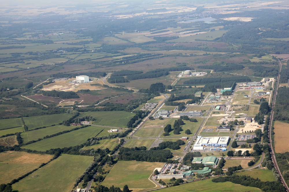 The site of RAF Warmwell's dummy airfield (manned by my father during WW2). It became Winfrith Atomic Power Station in the 1950s and 
					is now being decommissioned and demolished.