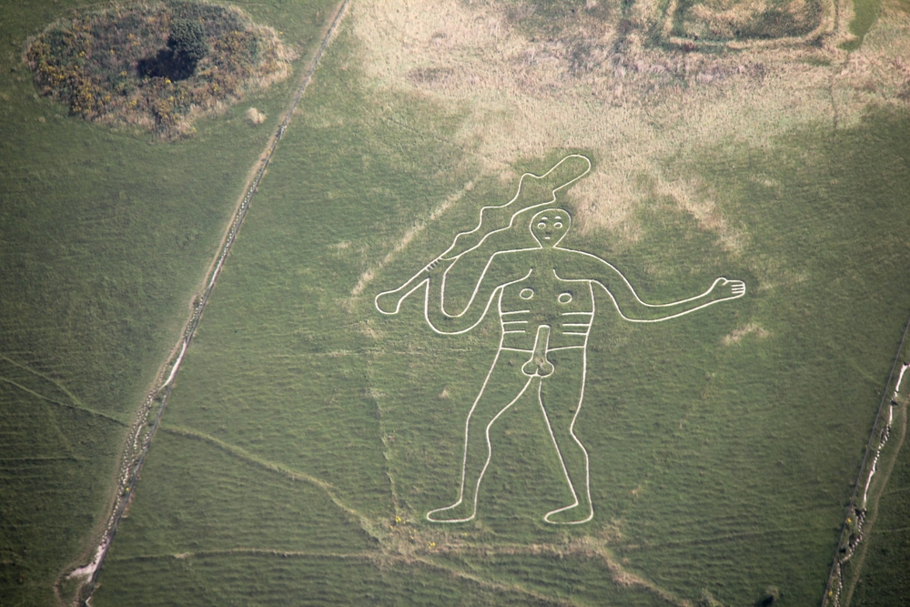 The Cerne Abbas Giant.