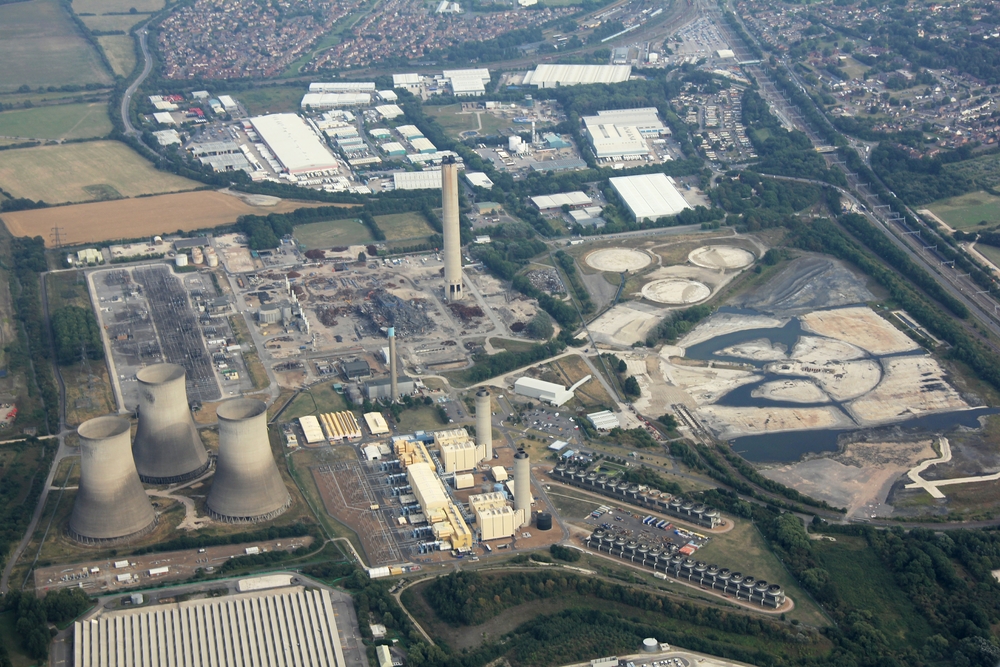 Now on the way home. Didcot Power Station - much of it has been demolished.