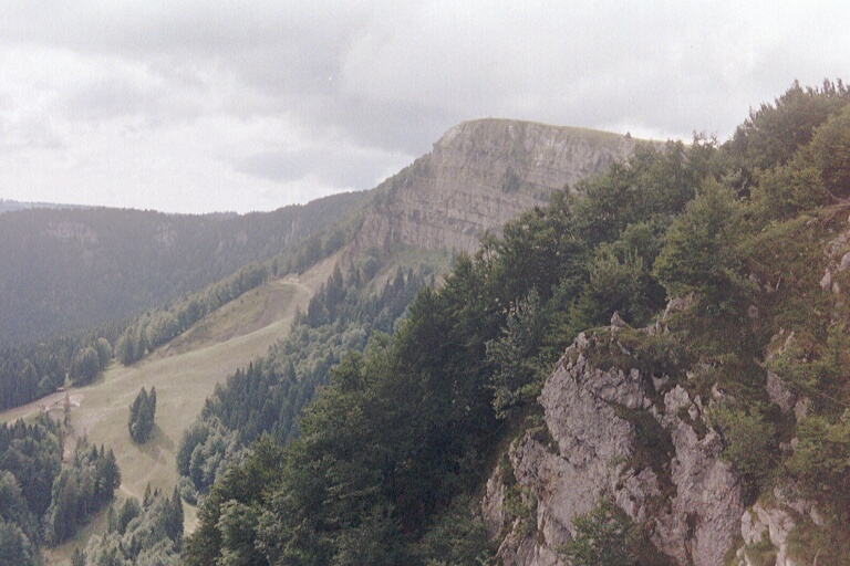 Along the Mont d'Or ridge (39k)