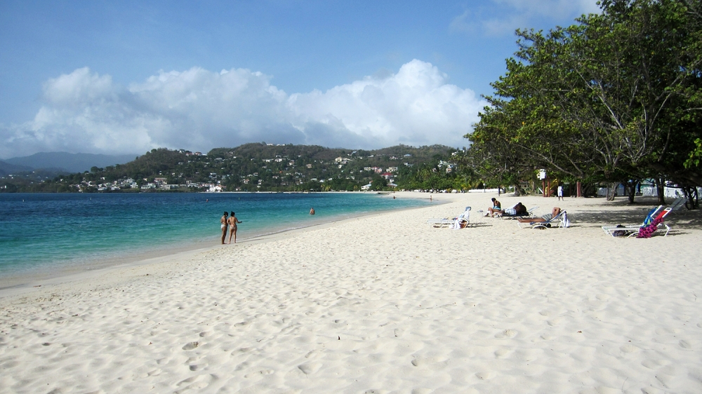 Grande Anse beach.