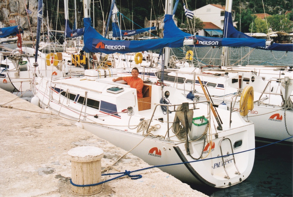 Paulina tied up at Frikes, Ithaca.