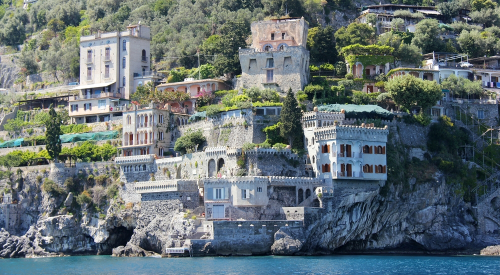 Amalfi is full of the private villas of the rich and famous.
