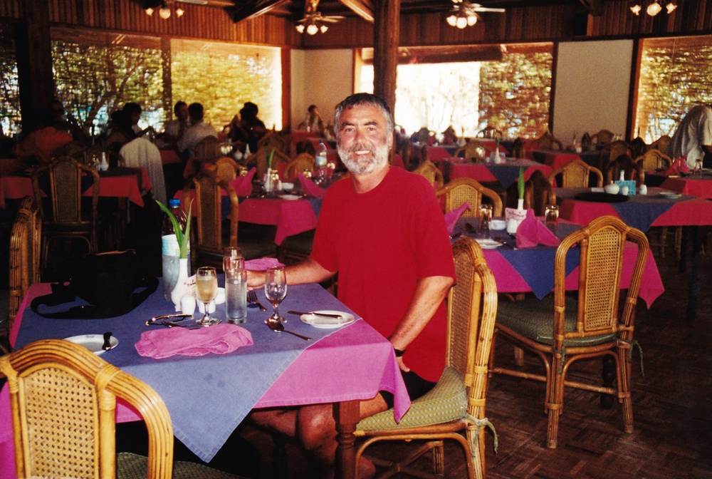 The dining room.