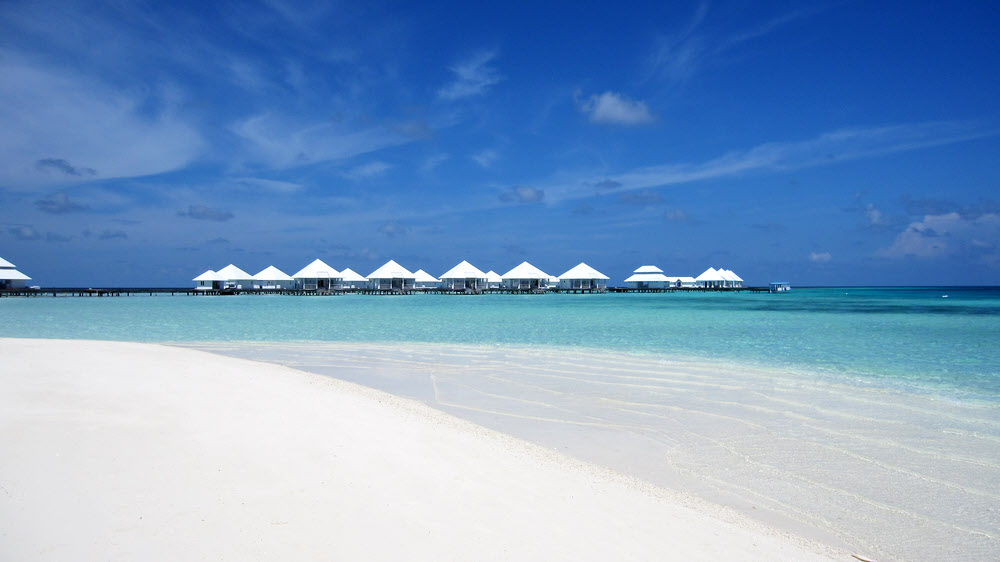 The water village from our beach.