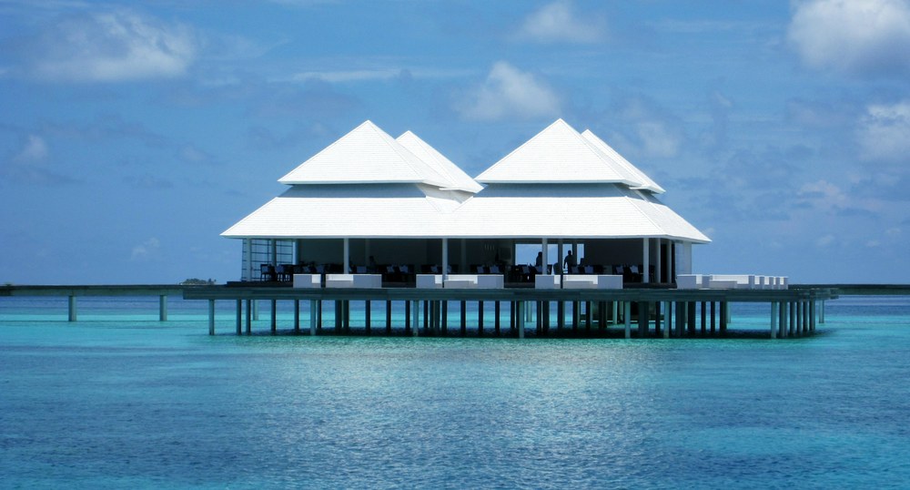 The Water Villa restaurant.