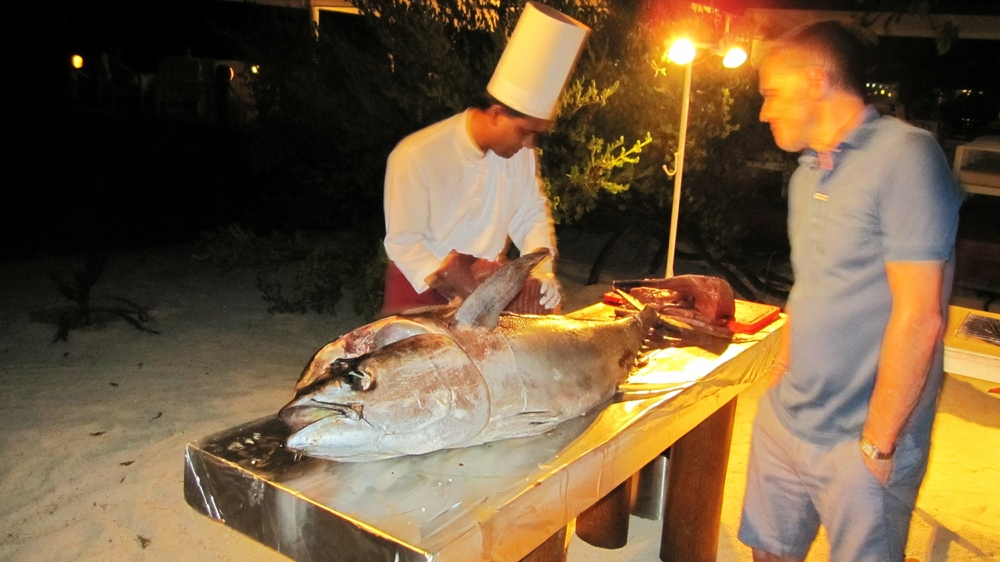 ...or you'll end up like this one on the table next to the beach bbq grill...