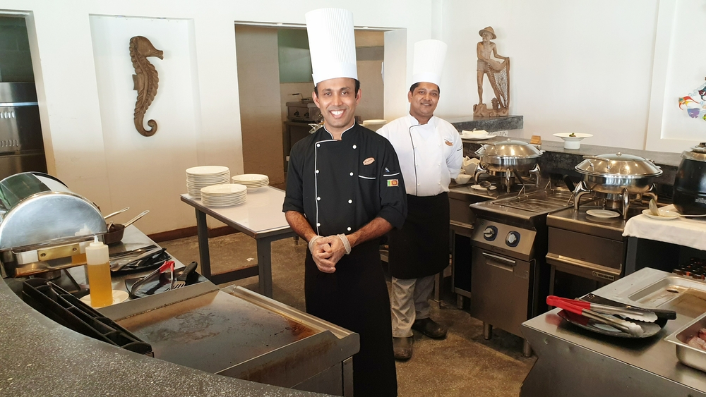 In the Main restaurant the chefs will prepare your meal before your very eyes.