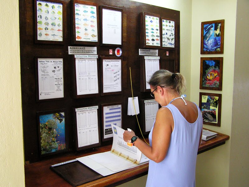 Checking out tomorrow's dive sites before deciding whether to sign up... (125k)