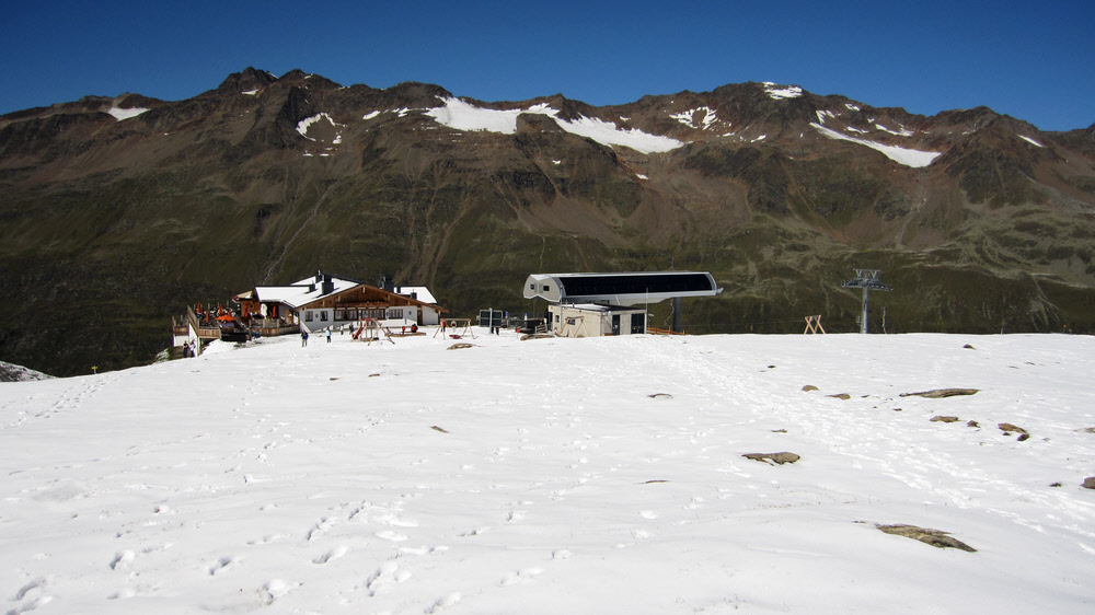 Hohe Mut after a snowstorm