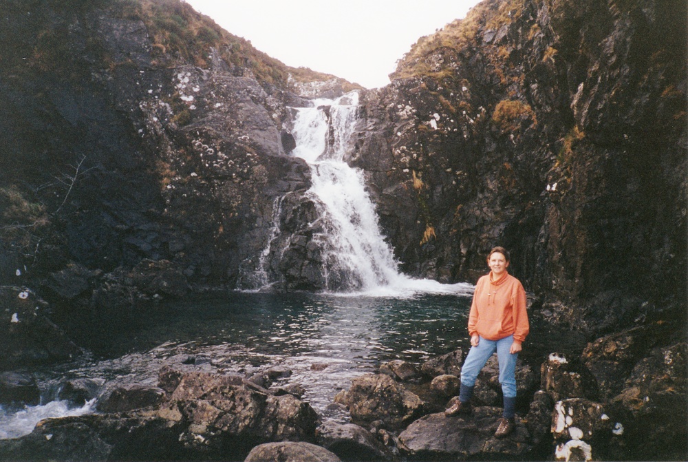 By the Allt Dearg Mor above Sligachan Hotel