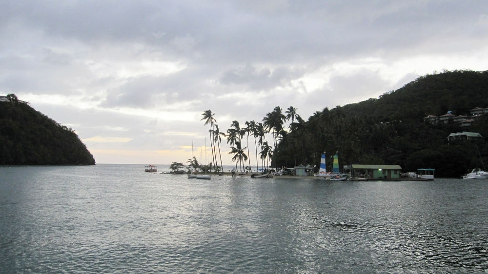 A couple of tiny ferries run continuously back and forth across the bay to the watersports beach.