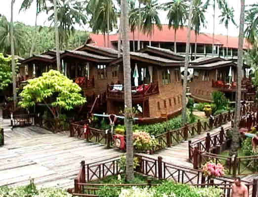 Other Rice Barge Suites from our balcony.