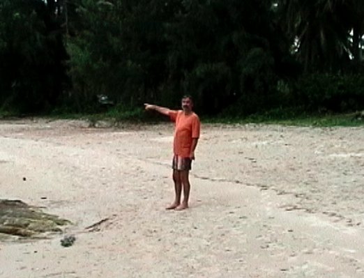 John on the beach.