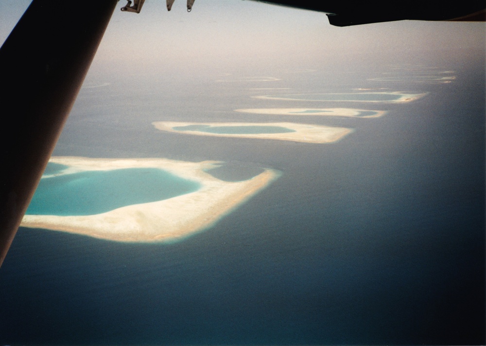 The edge of Ari Atoll.